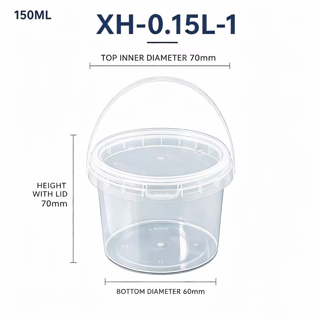 0.15L Clear PP Bucket